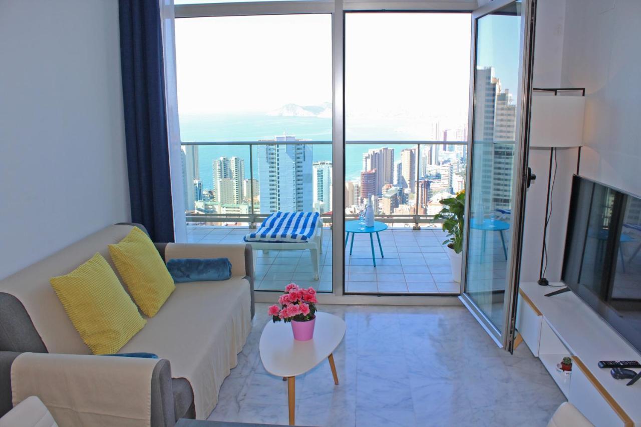 Skyline 20 Apartamento De Lujo Con Terraza Privada Y Vistas Al Mar Benidorm Esterno foto