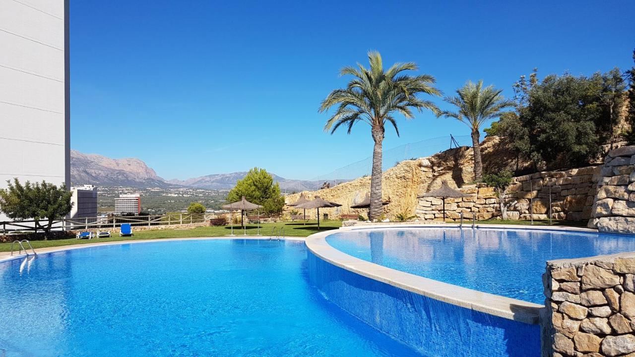 Skyline 20 Apartamento De Lujo Con Terraza Privada Y Vistas Al Mar Benidorm Esterno foto