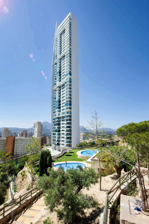 Skyline 20 Apartamento De Lujo Con Terraza Privada Y Vistas Al Mar Benidorm Esterno foto