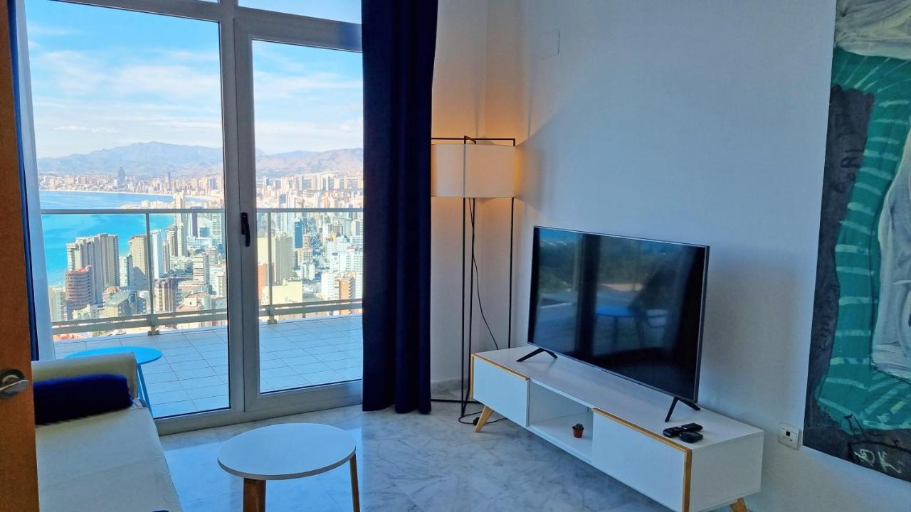 Skyline 20 Apartamento De Lujo Con Terraza Privada Y Vistas Al Mar Benidorm Esterno foto