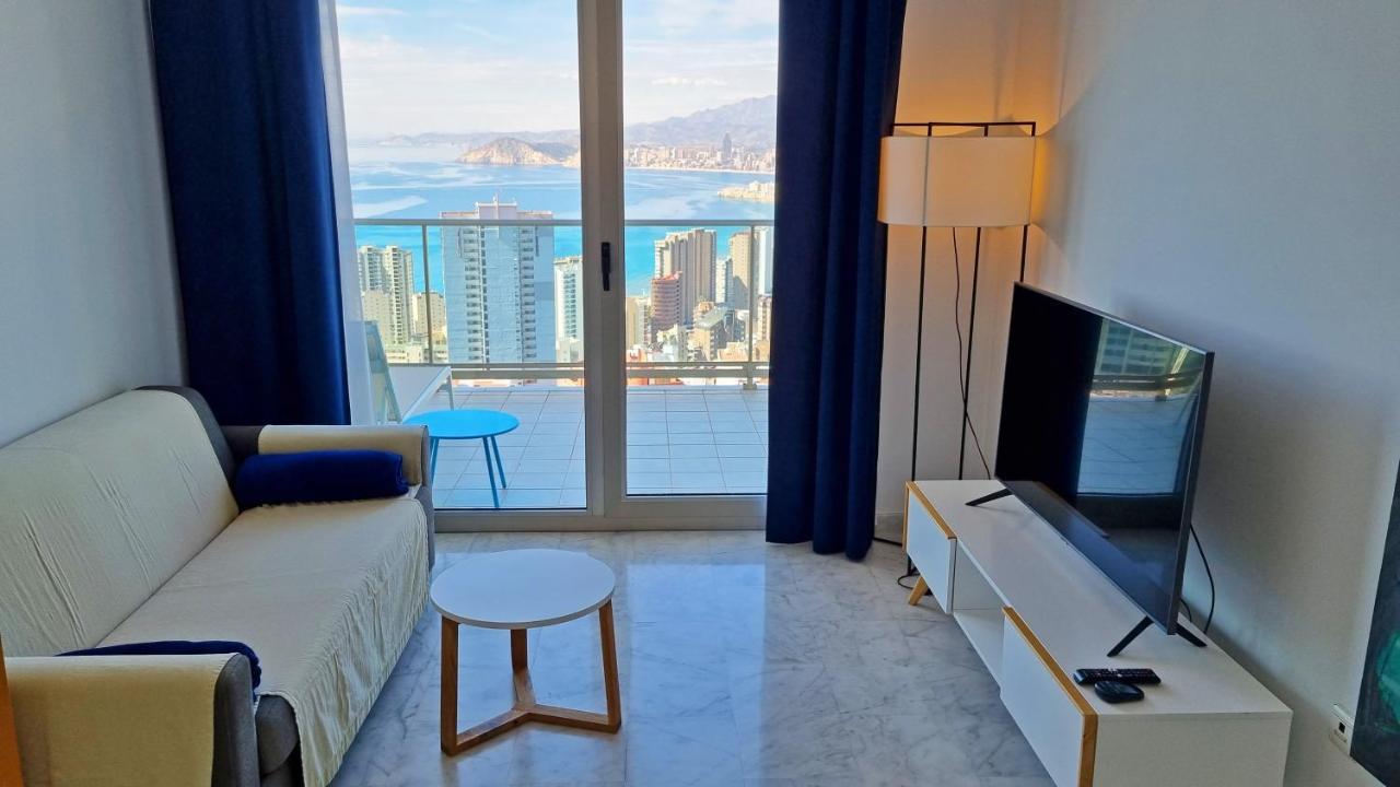 Skyline 20 Apartamento De Lujo Con Terraza Privada Y Vistas Al Mar Benidorm Esterno foto